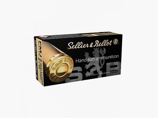 9x19mm Sellier & Bellot 150grs. Subsonic