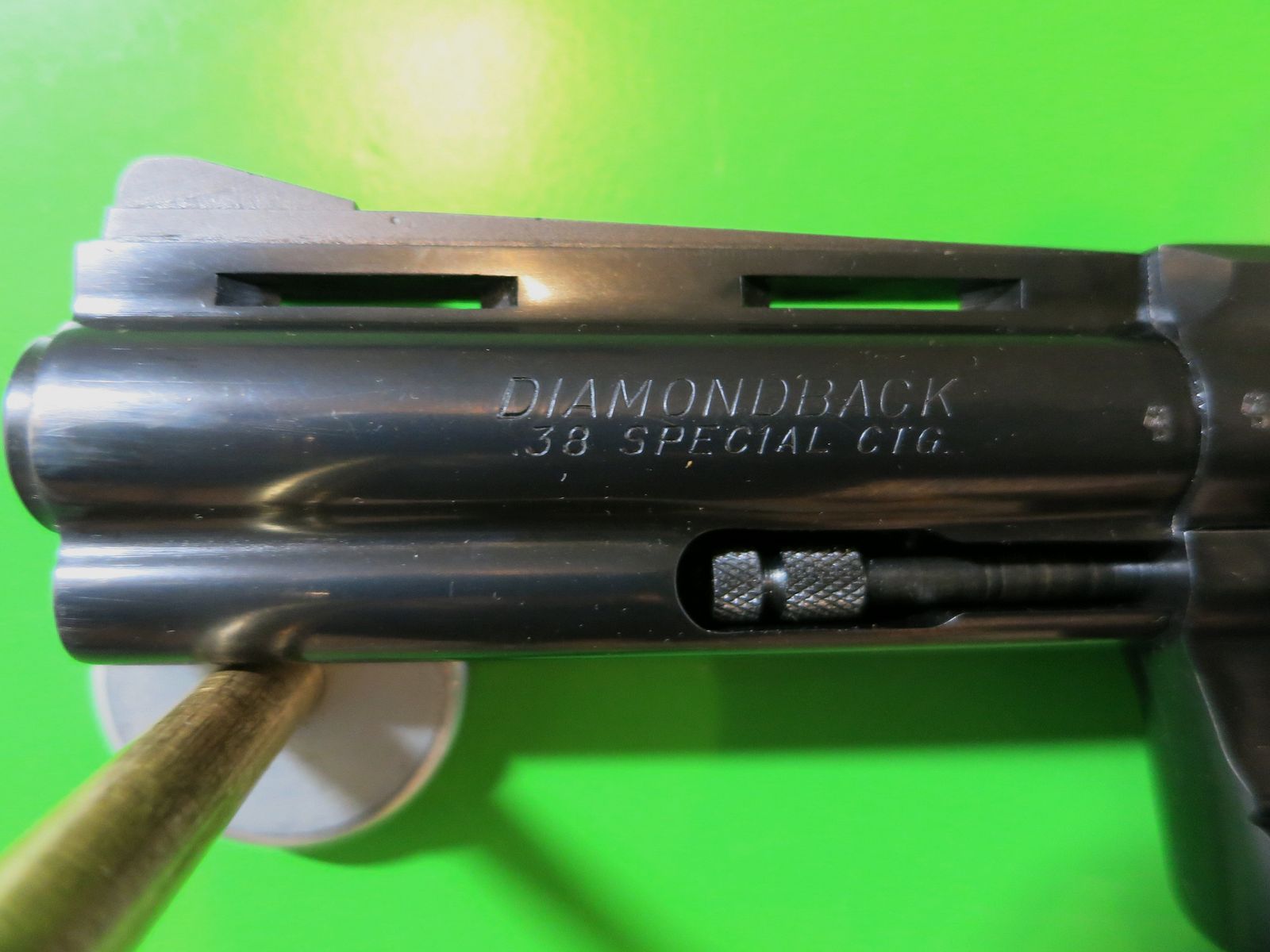 Revolver COLT Diamondback .38 Special, 4" barrel CTG, collector's weapon #53-