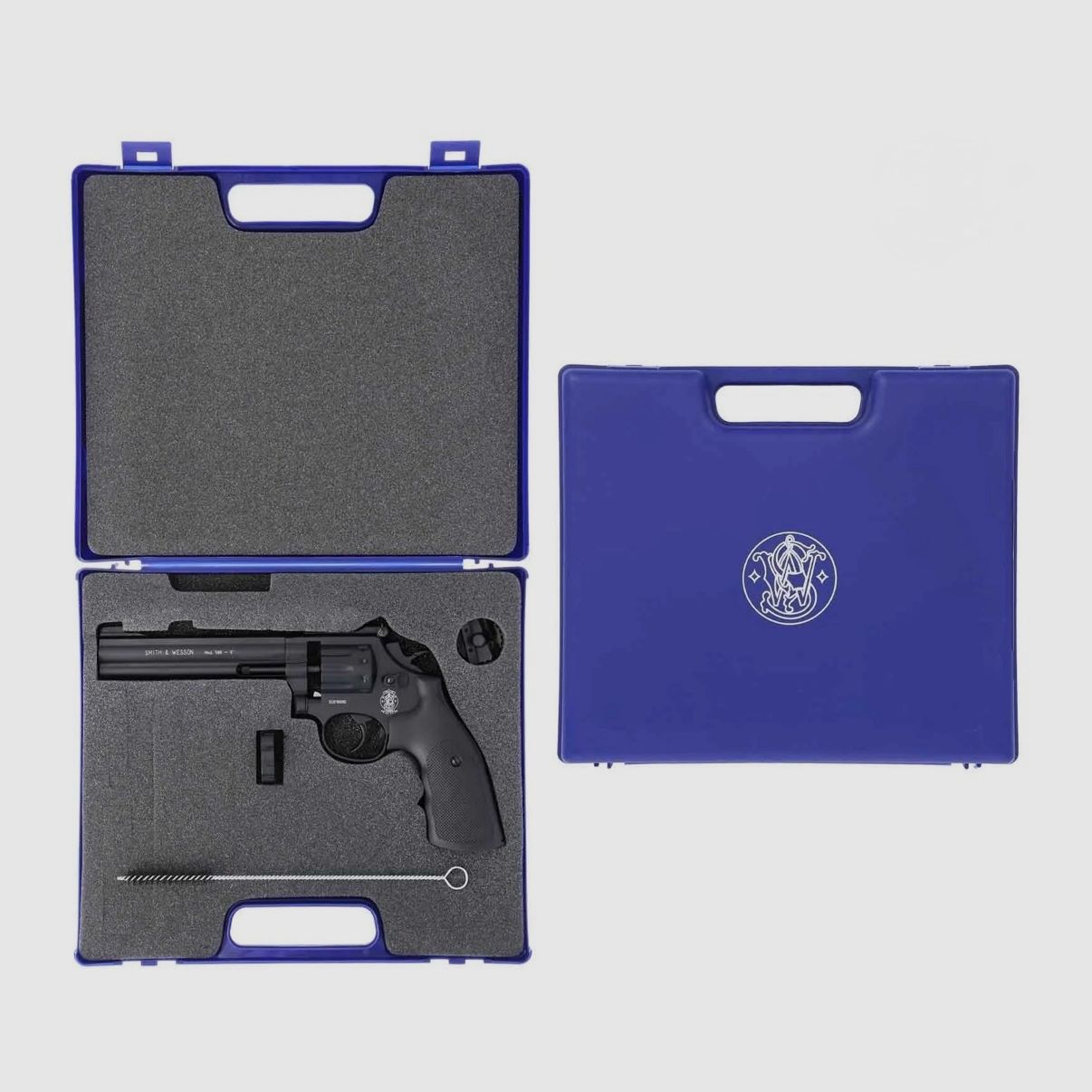 Smith & Wesson 586 Co2 Revolver - 6 Zoll brüniert 4,5 mm Diabolo, Bild 2 von 6