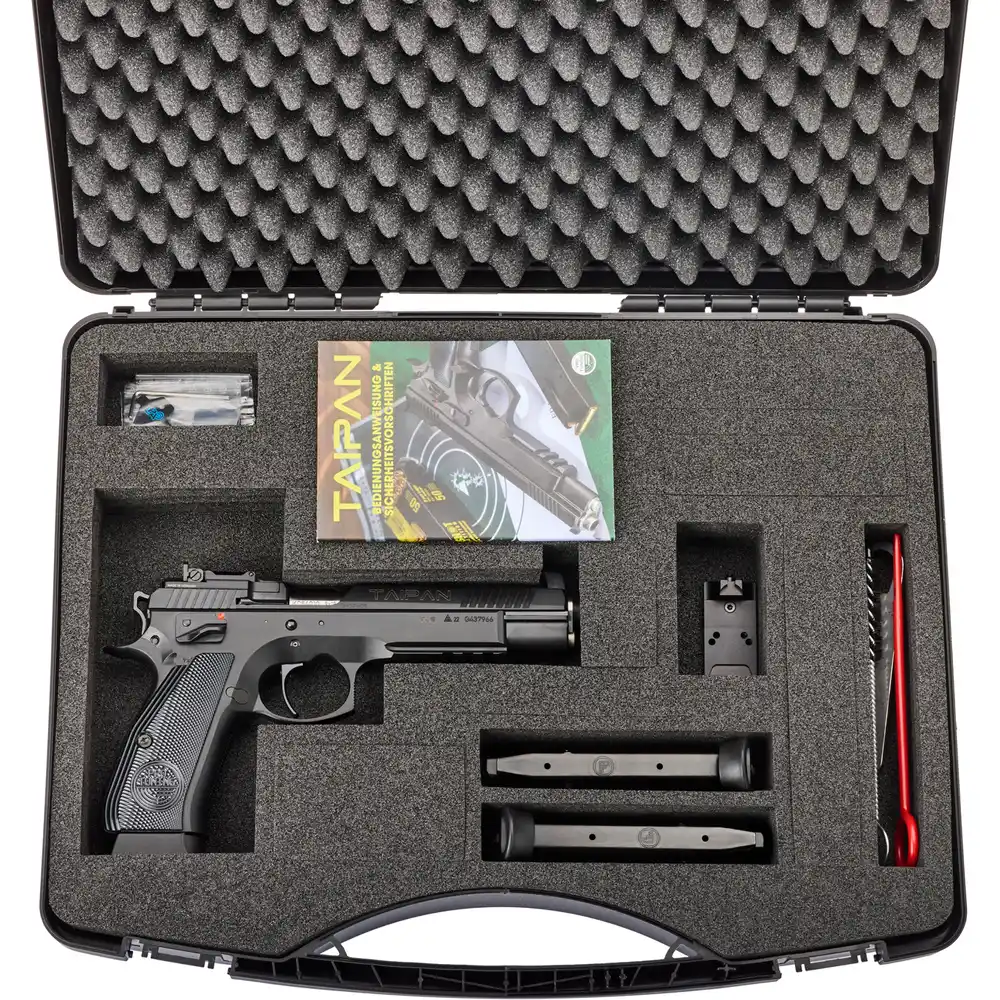 Pro Tuning Taipan OR Sportpistole Kal. 9 mm Luger – Optics Ready – Ganzstahl, Bild 18 von 20