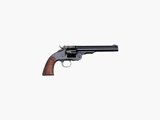 Revolver Uberti 1875 ZWEITES MODELL SCHOFIELD .QD .45LC 7" vernickelt POLYMERGRIFF PERL