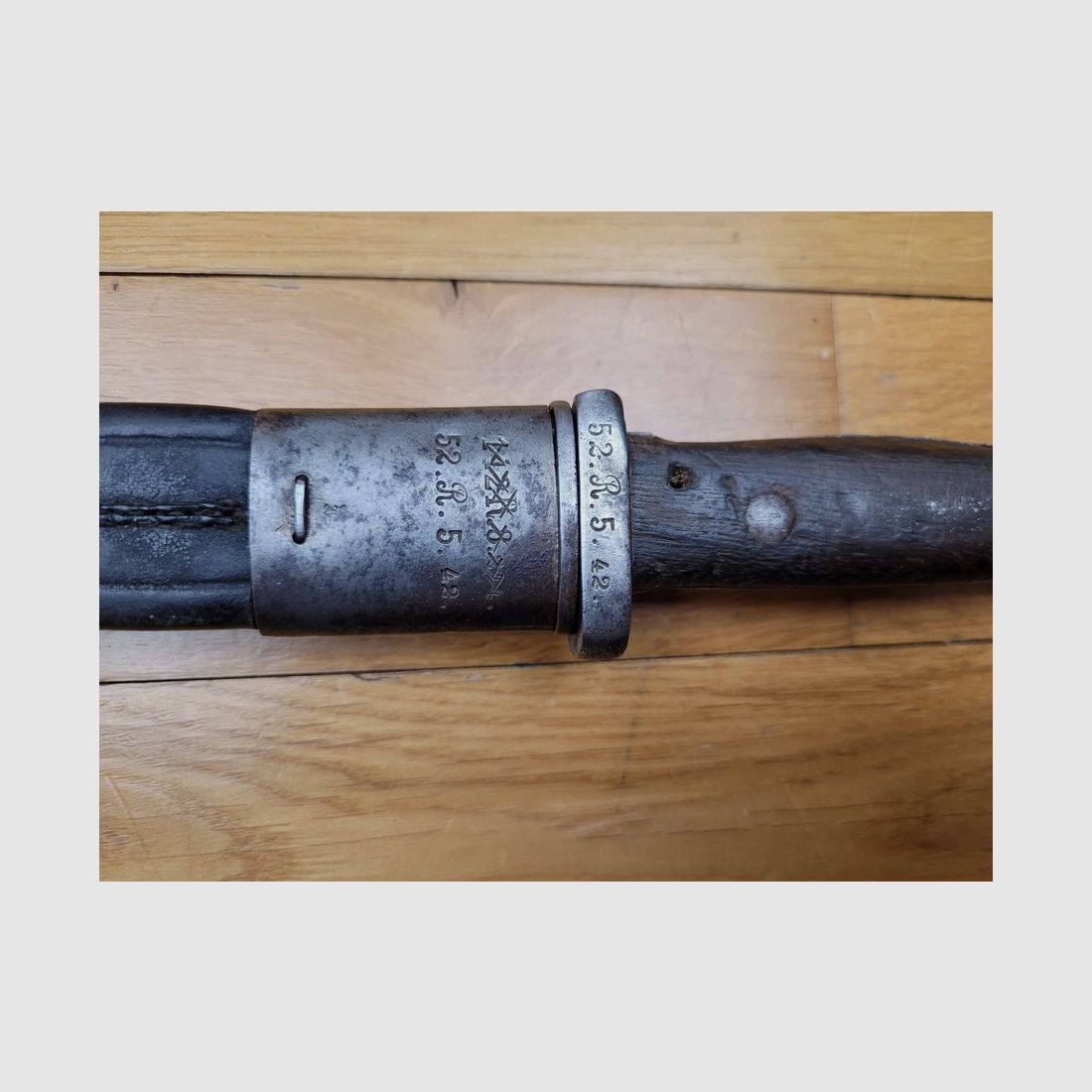 Seltene deutsche Bajonett 84/98 1. Typ – Weyersberg in Solingen – 6. Brandenburg – W 88 – mit Nummer! – TBE, Bild 13 von 13