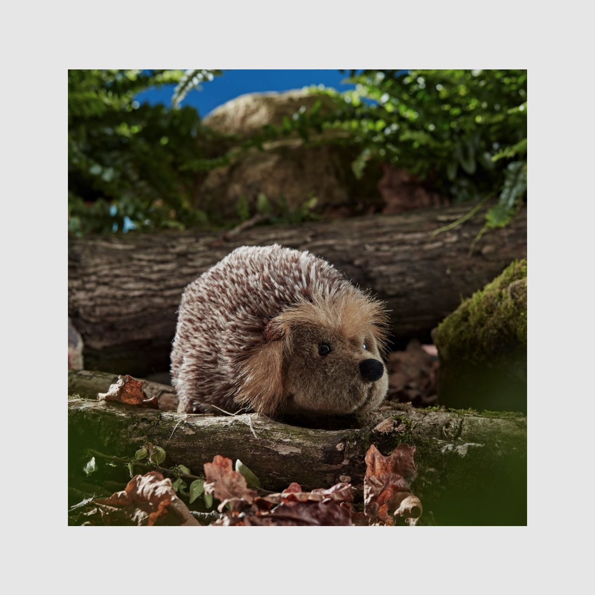 Stuffed animal hedgehog