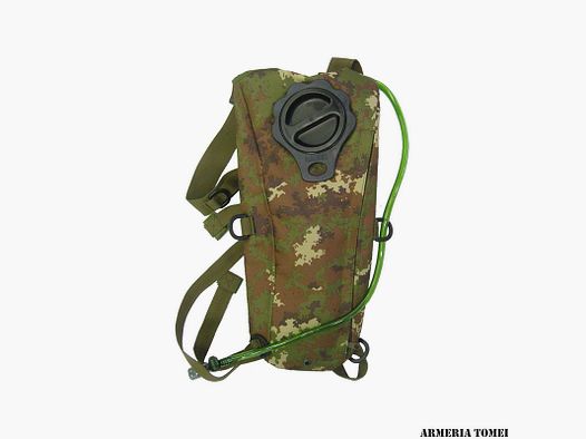 Backpack with hydration bladder, 2.5 liters, vegetato