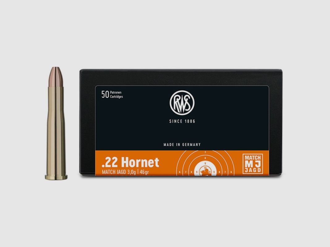 RWS .22 Hornet MATCH Jagd 3.0 g, Bild 1 von 2