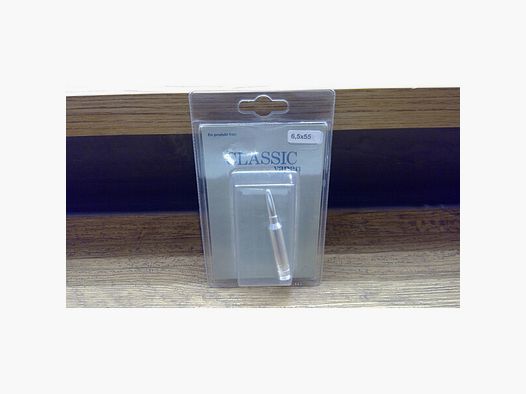 Pufferpatrone 1 Stück Alu im Kaliber 6,5x55 RESTPOSTEN NEU