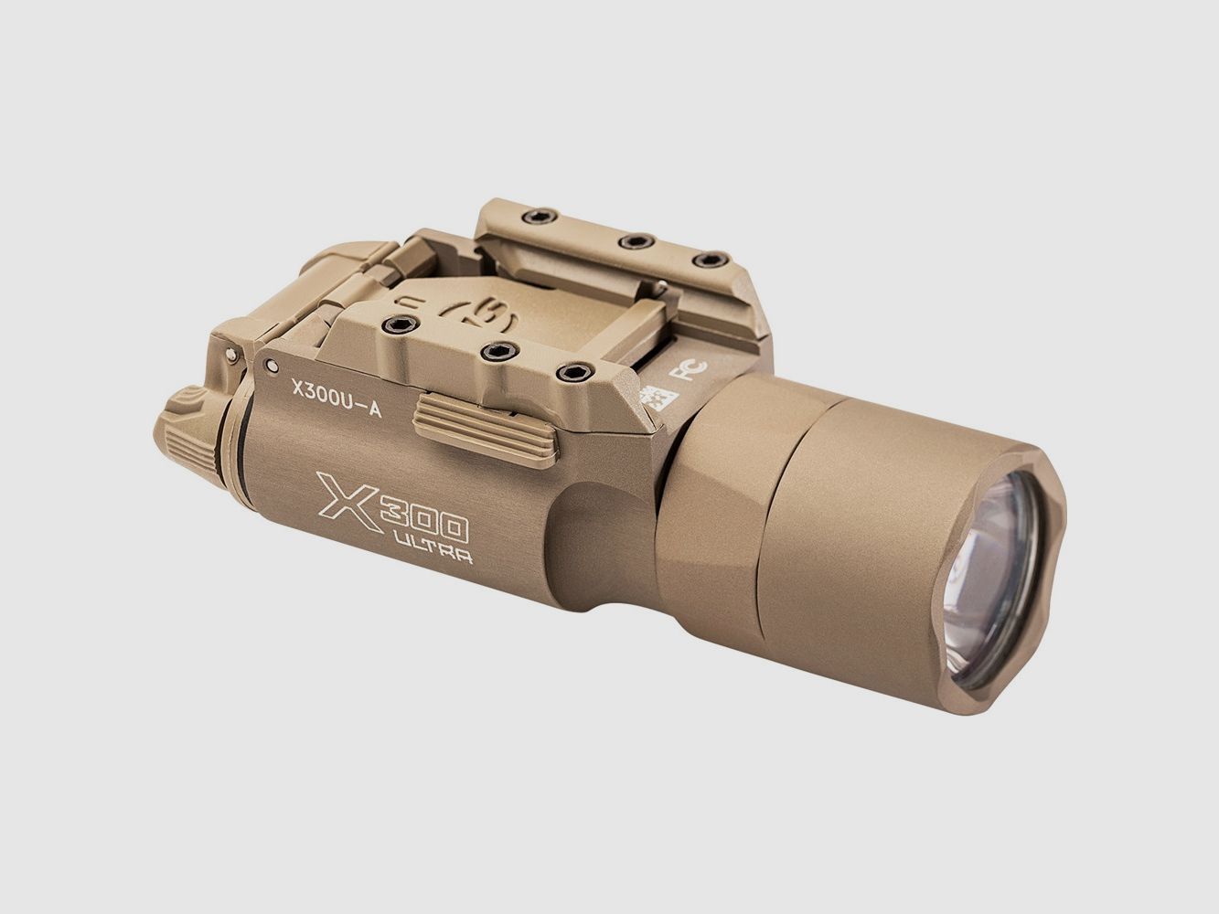 Surefire Lampe Mod. X300U-A, LED, Schnellverschluss, tan