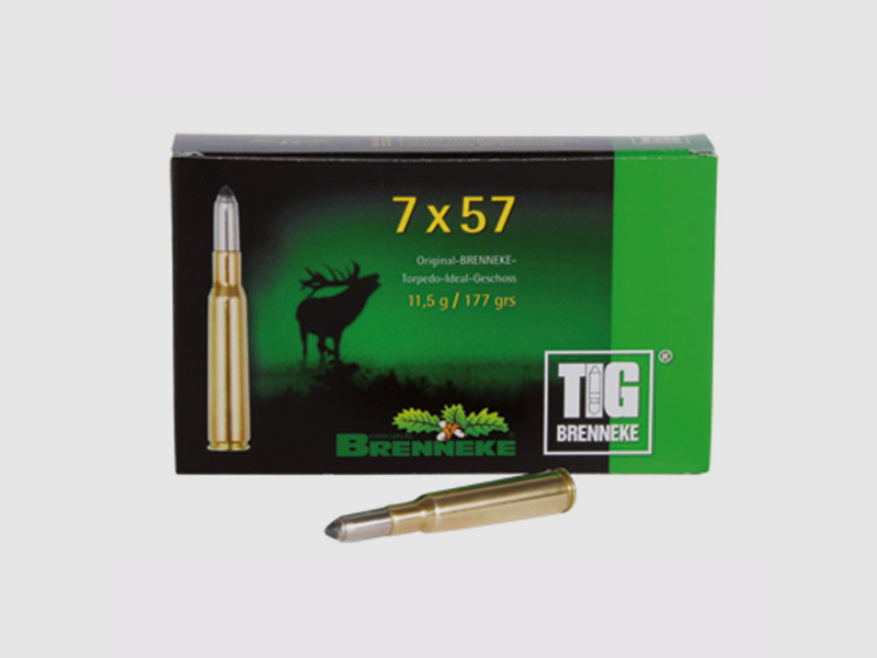Brenneke 7x57 177GR TIG 20 patronen