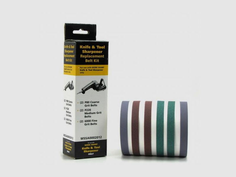 Work Sharp sharpening belt assortment 80 / 220 / 6000