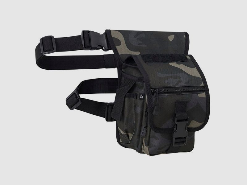 Hüfttasche mit Oberschenkel-Befestigung "Side Kick Bag" - Dark Camouflage
