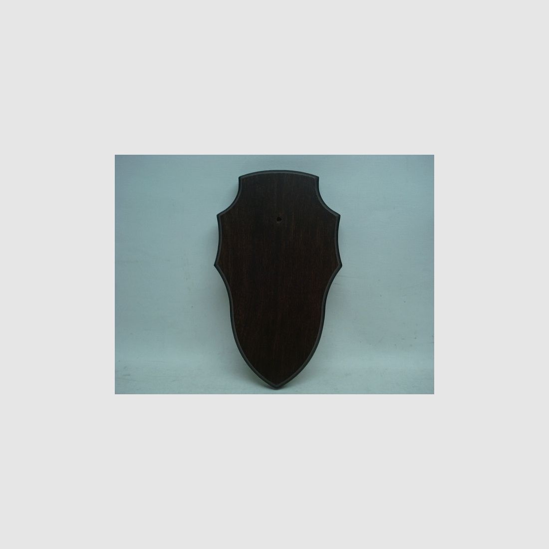 Geweihbrett Eiche 36x20 cm - dunkel