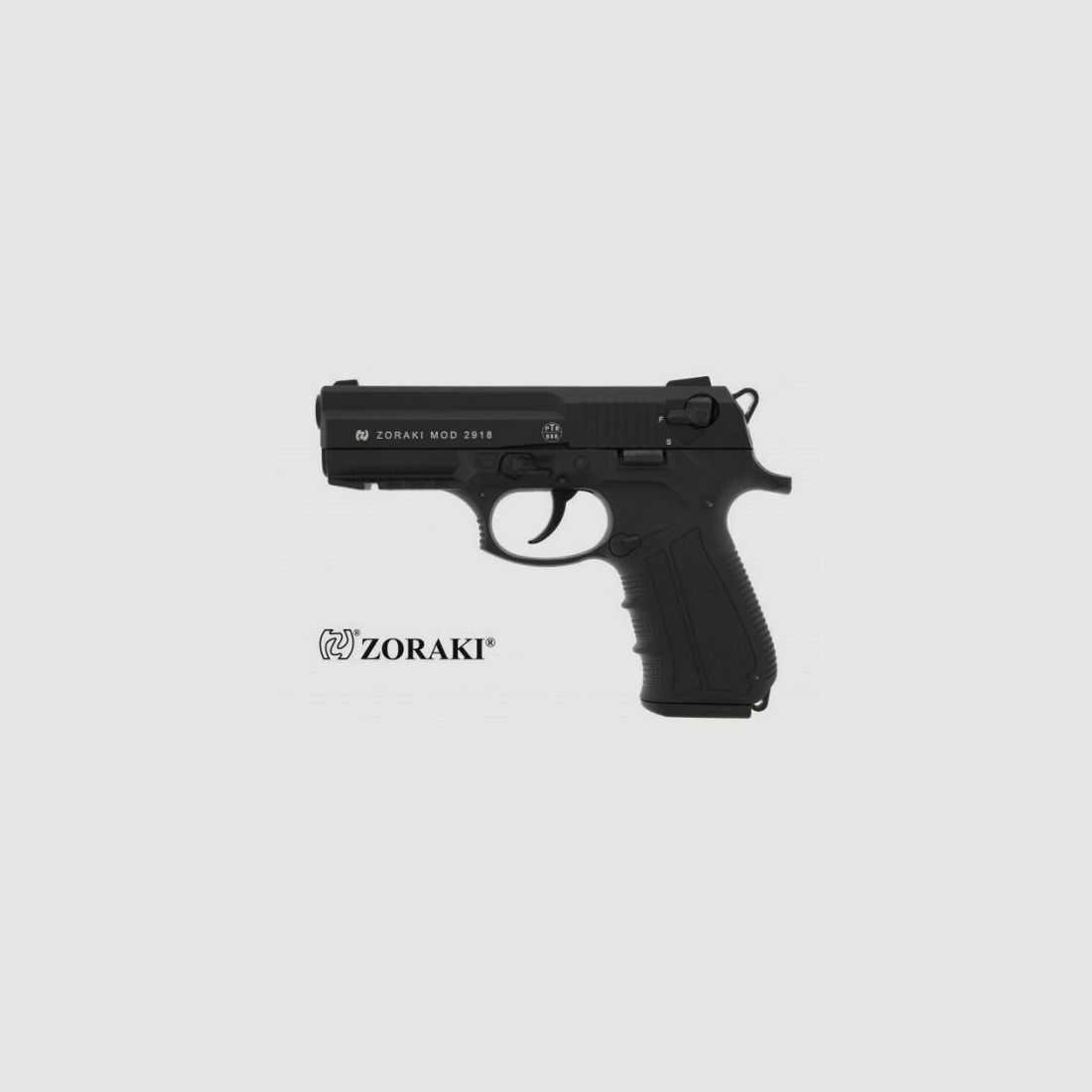 Zoraki 2918 brüniert 9mm P.A.K.