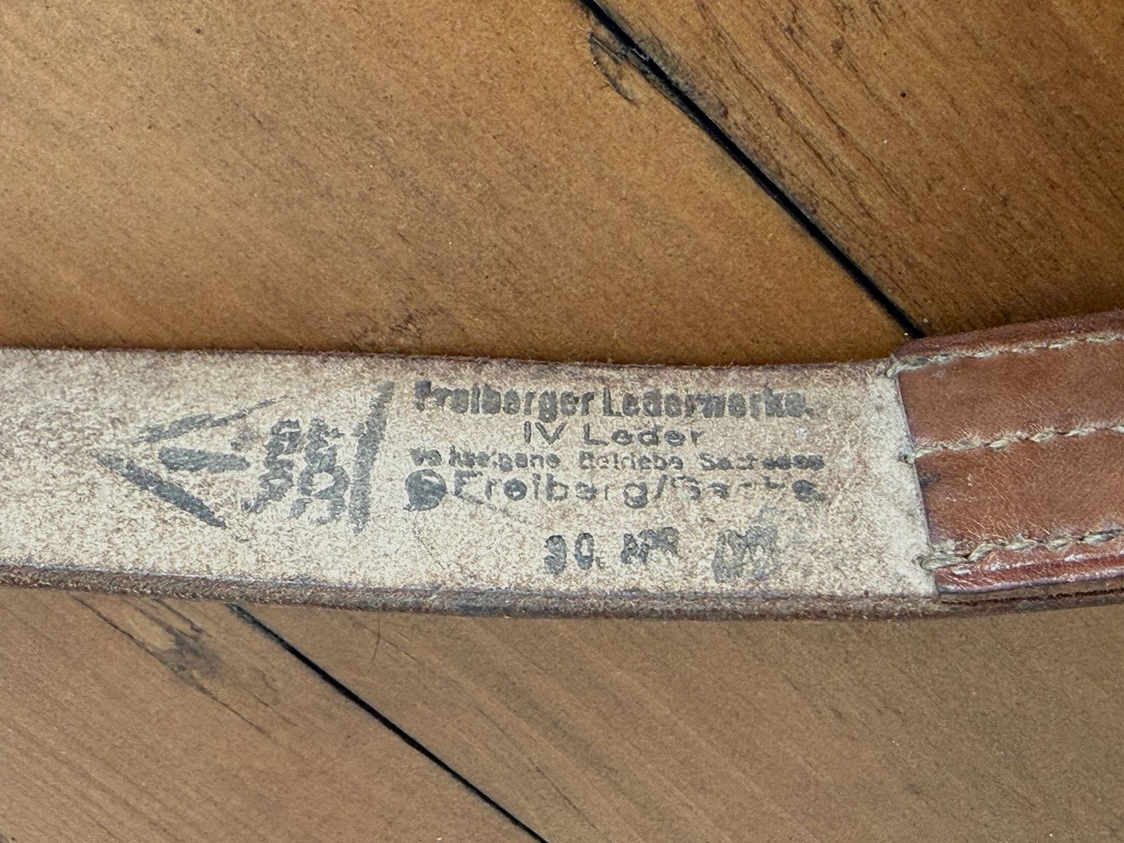 Bandoulière en cuir pour carabine Mosin Nagant, provenant de la réparation de la NVA DDR, sangles de fusil
