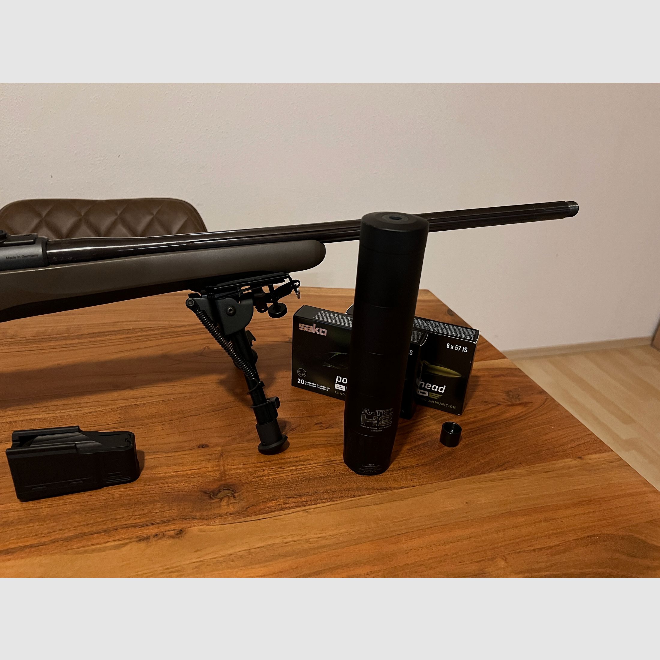 Mauser 18 Feldjagd 8x57IS + Hexalock + A-Tec H2