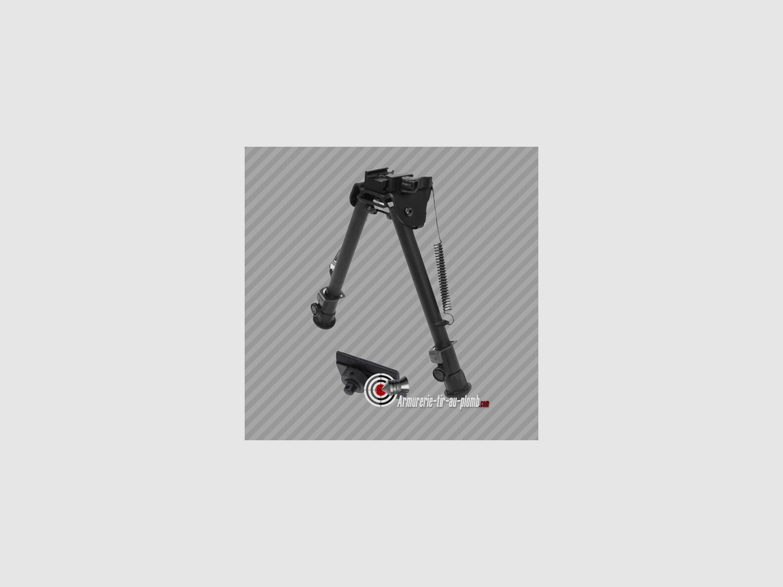 UTG Tactical OP-2 Metal Bipod Picatinny Rail, image 1 of 2