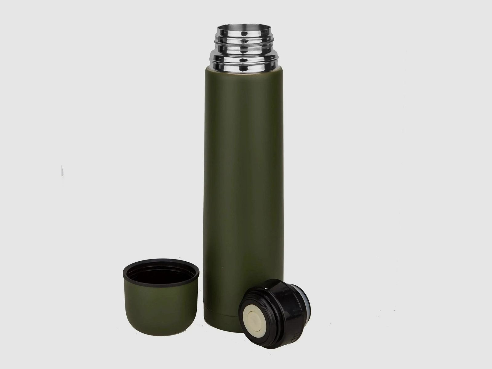 Fox Outdoor Botella Térmica MFH 1 L oliva