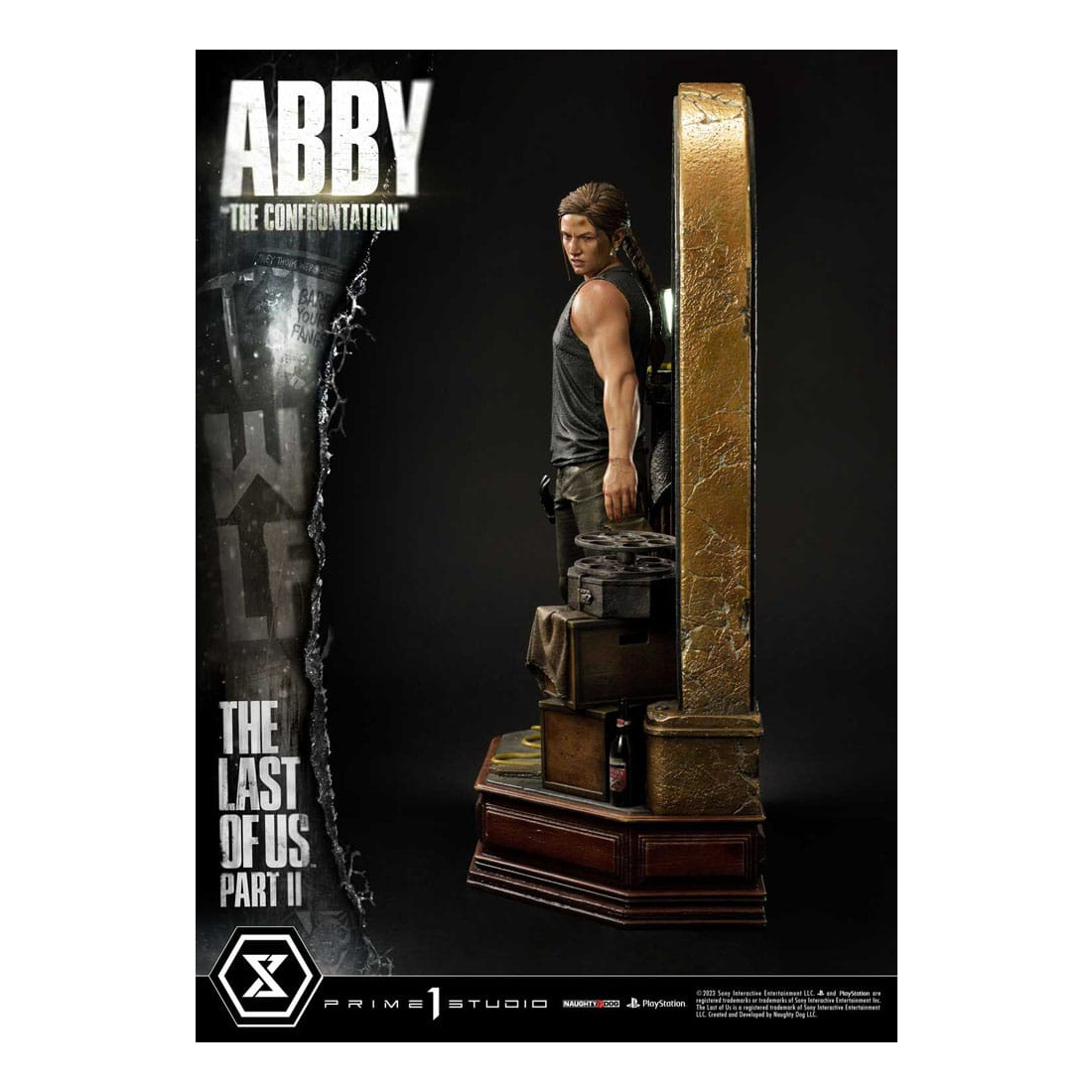 The Last of Us Part II Ultimate Premium Masterline Series Statue 1/4 Abby "The Confrontation" Regular Version 58 cm | 43078
