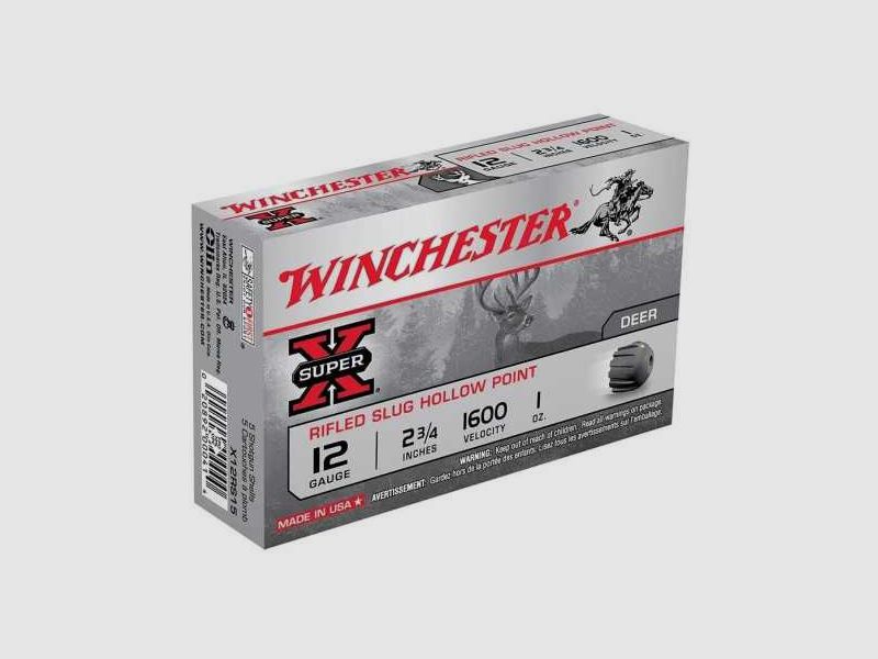 WINCHESTER SUPER-X SLUG RIFLED HP 20/70 21G X5