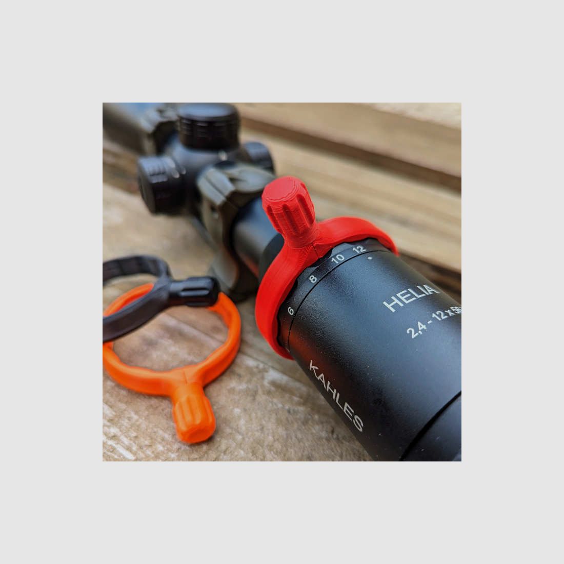 For Kahles Helia: Quick adjustment lever for magnification setting of the Kahles Helia series