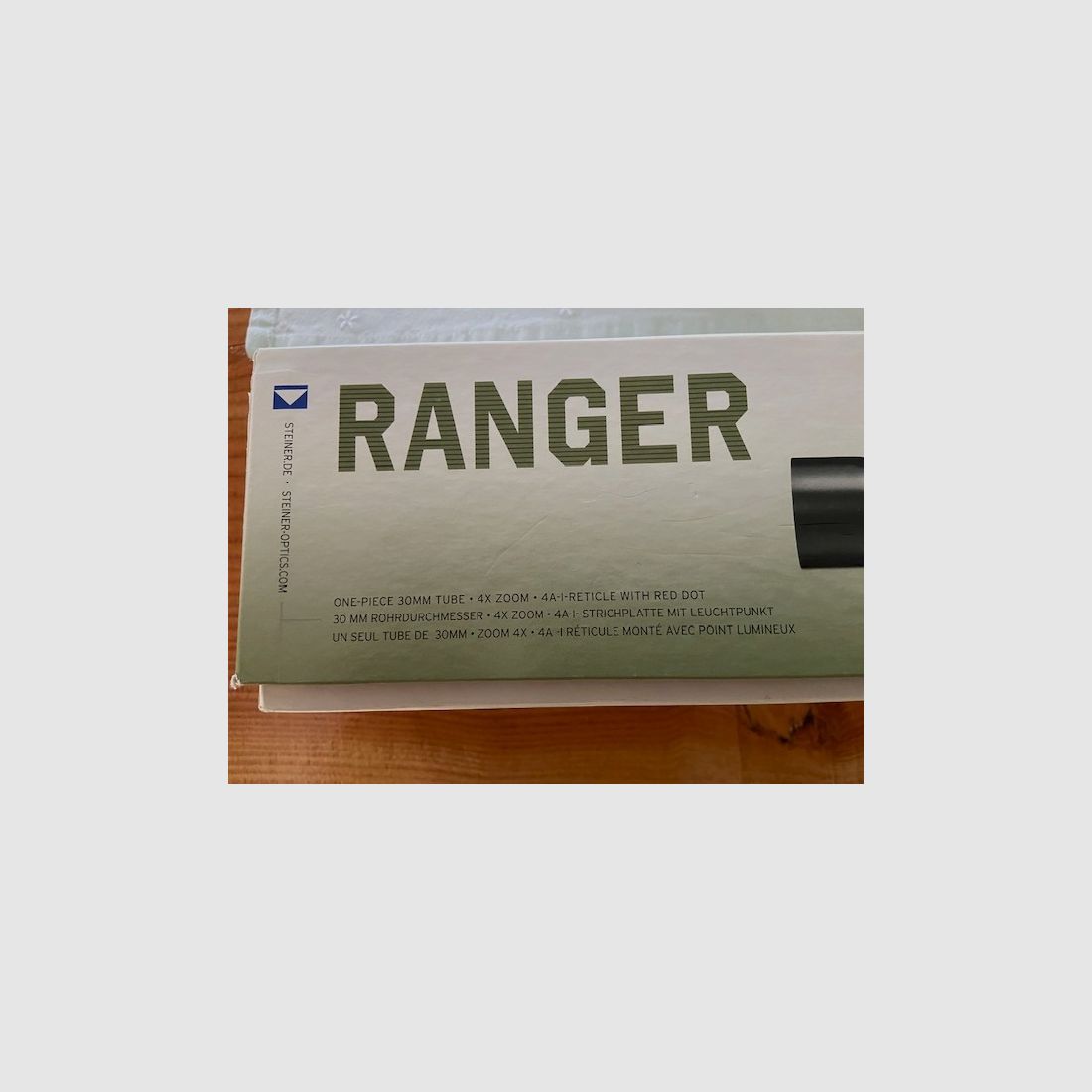 Steiner Ranger 4 3-12x56 Reticle 4A-I zonder rail - LIKE NEW