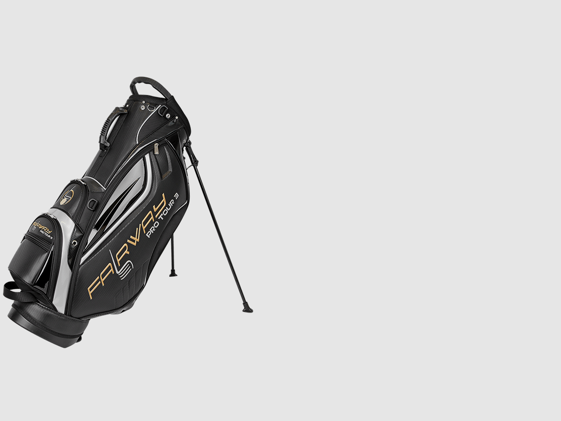 Staff-Golfbag - black