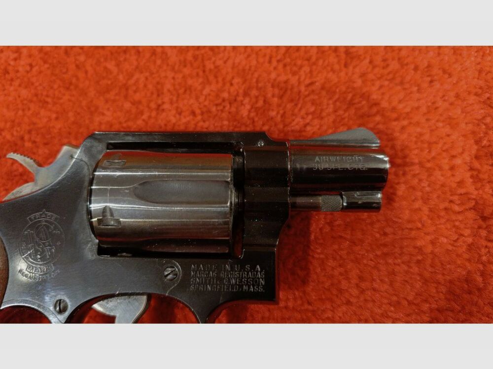 Smith & Wesson Model 12 Airweight Swedish Air Force .38 Special