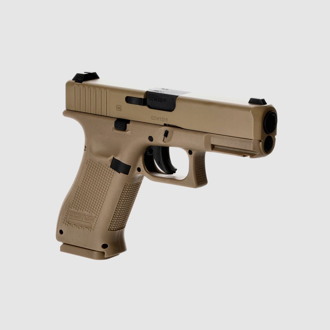 PISTOLET WIATRÓWKA GLOCK KAL.19X 4,5 mm COYOTE BB CO2, zdjęcie 5 z 8