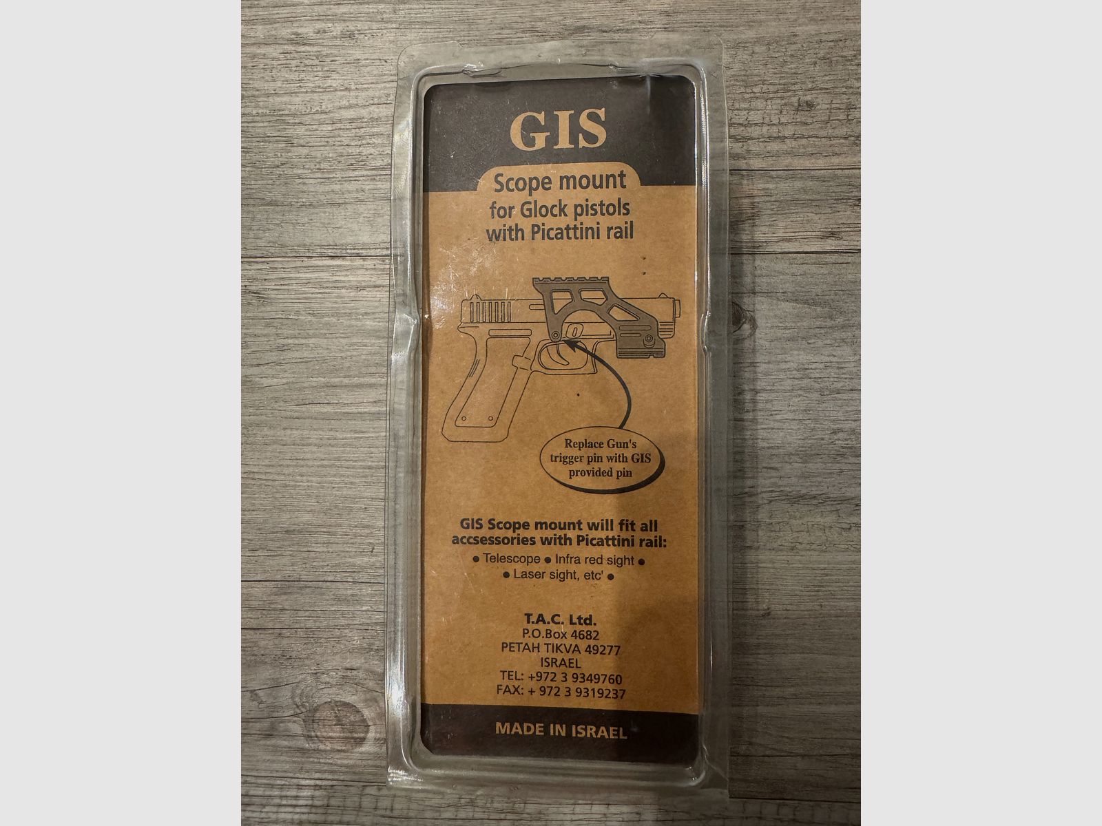 Montaje Picatinny Glock FAB Arms