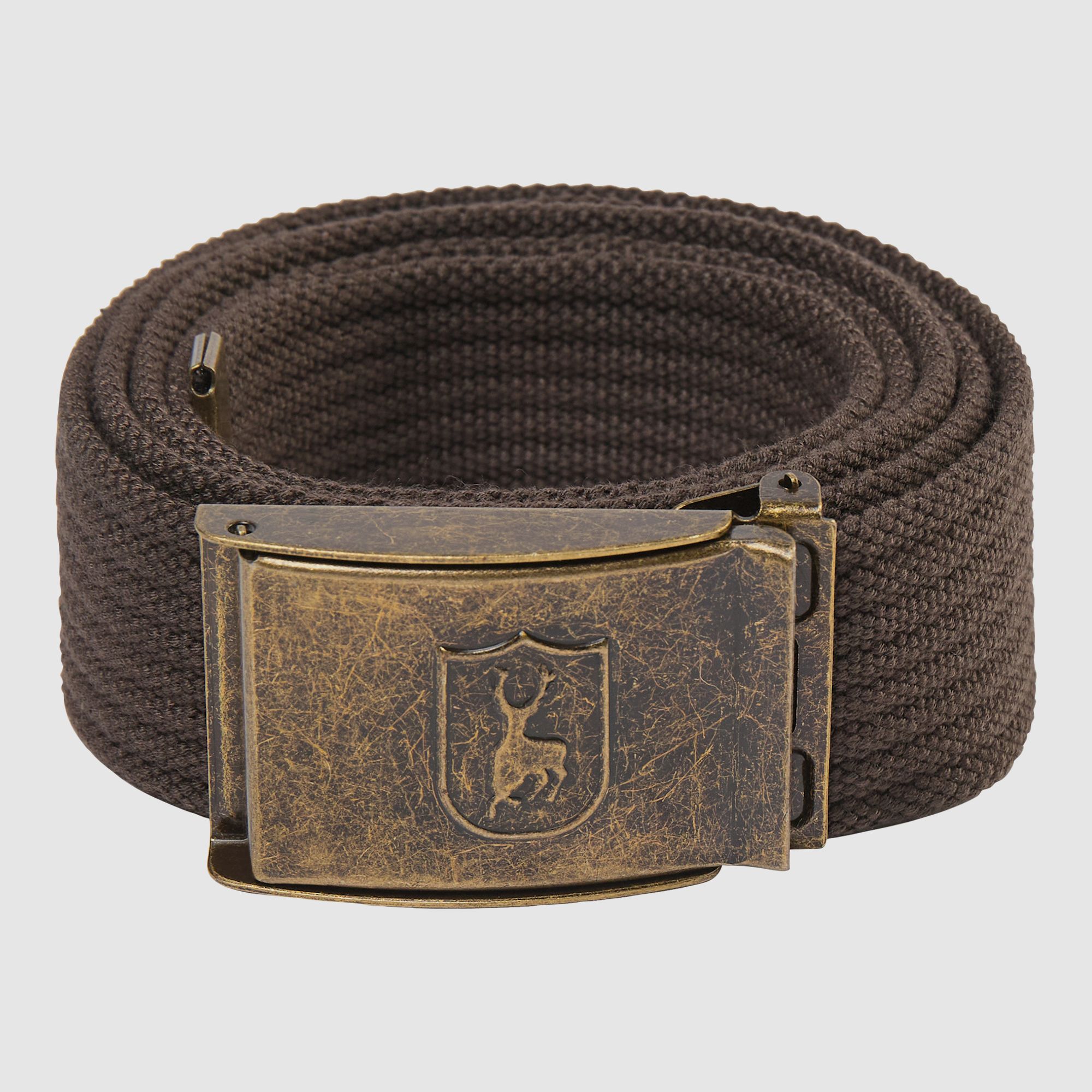 Deerhunter Canvas Belt Unisex Otter Brown