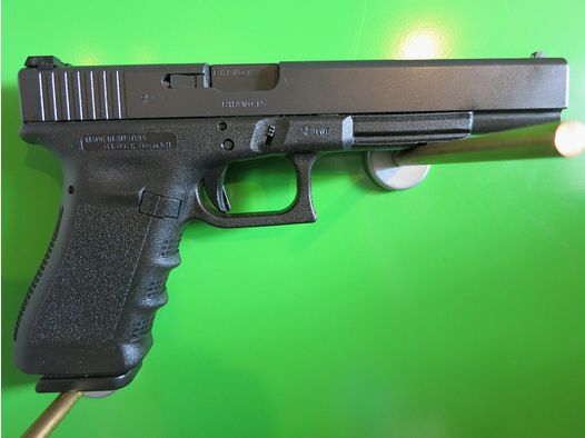 Pistole GLOCK 17L, 6" Lauf, 9 mm Luger, solideste/präziseste Waffe von Glock       #74