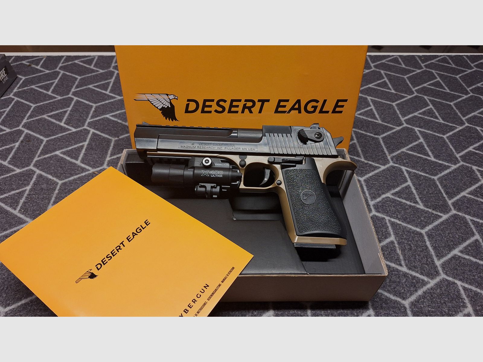 Desert Eagle/Beretta PT92/DL60 Socom 3xAirsoft-Pistole-NEU!