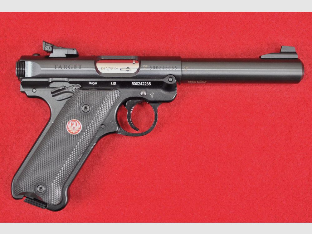 Ruger Mark IV Target 5,5" .22lr zwart