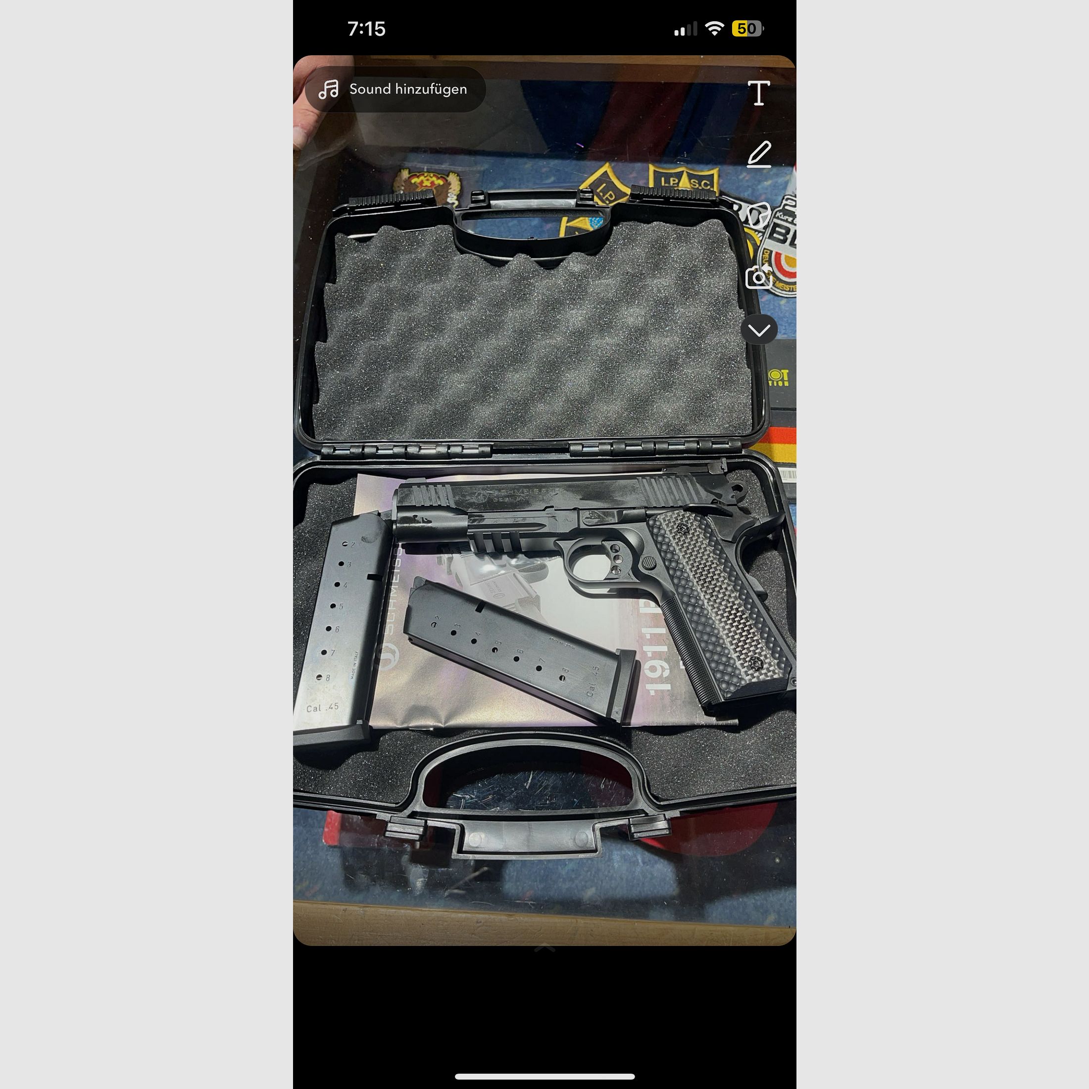 Schmeisser Hugo 1911er 45.acp 5zoll