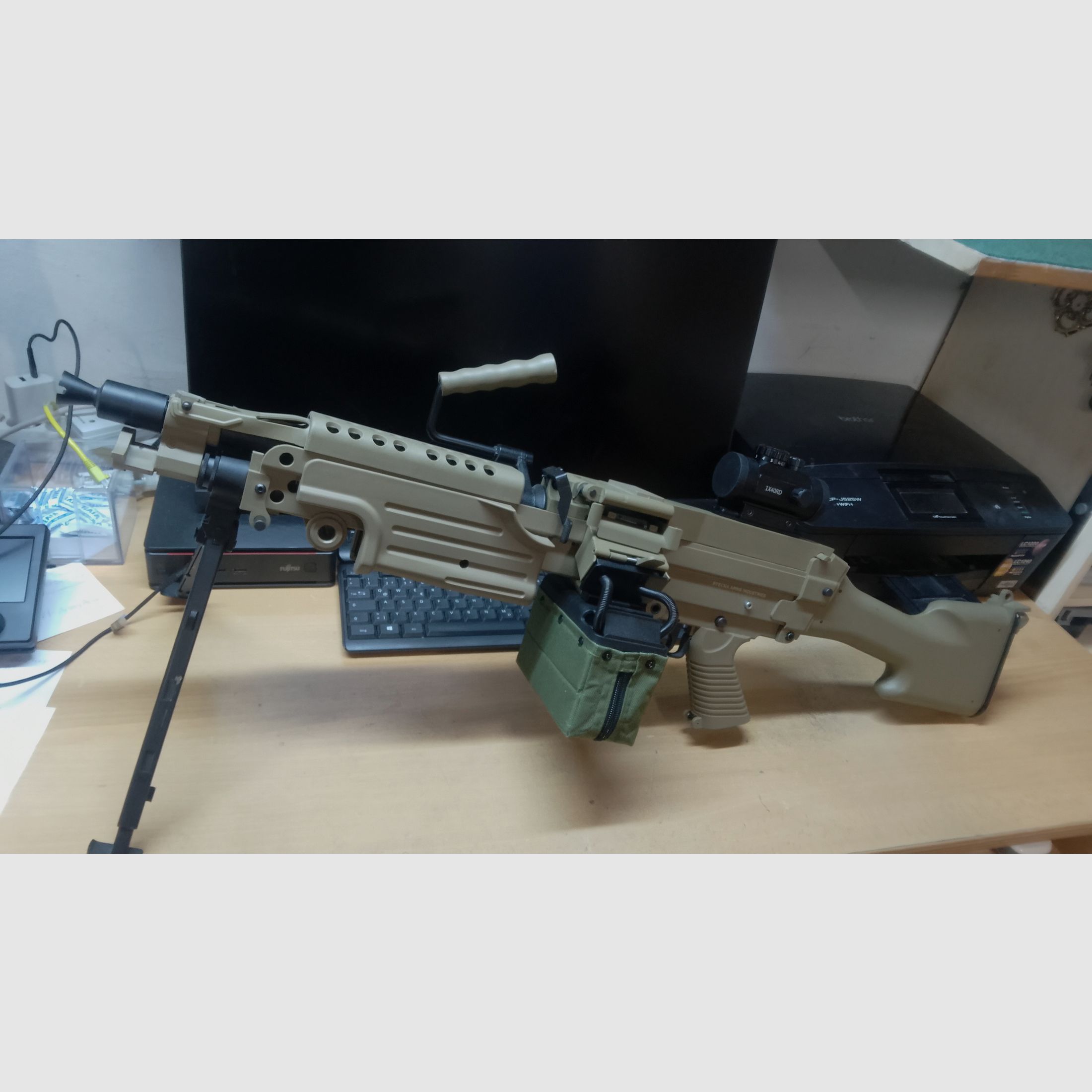 Softair M 249 tir rapide