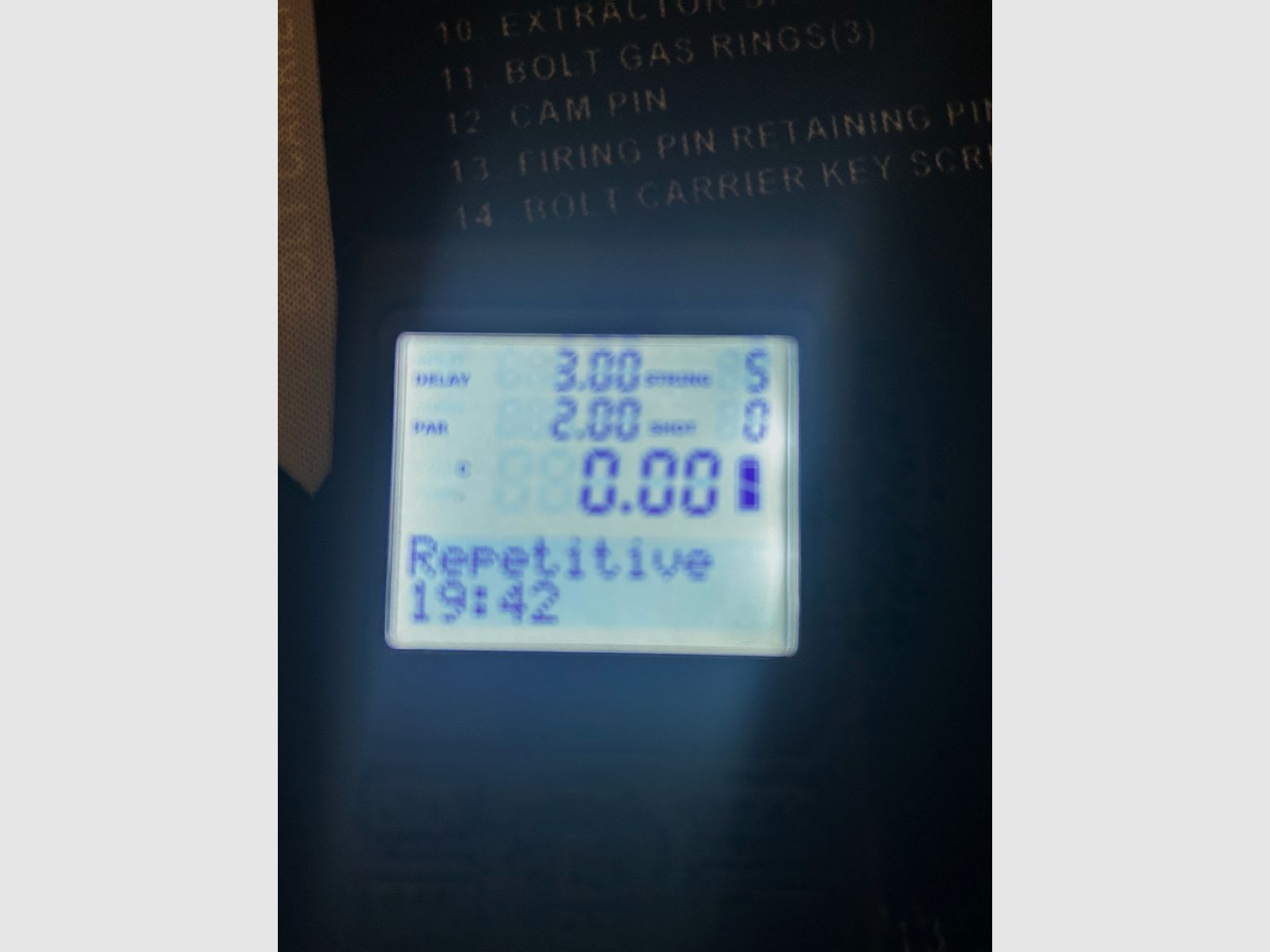 CED 7000 Shottimer / Schießtimer