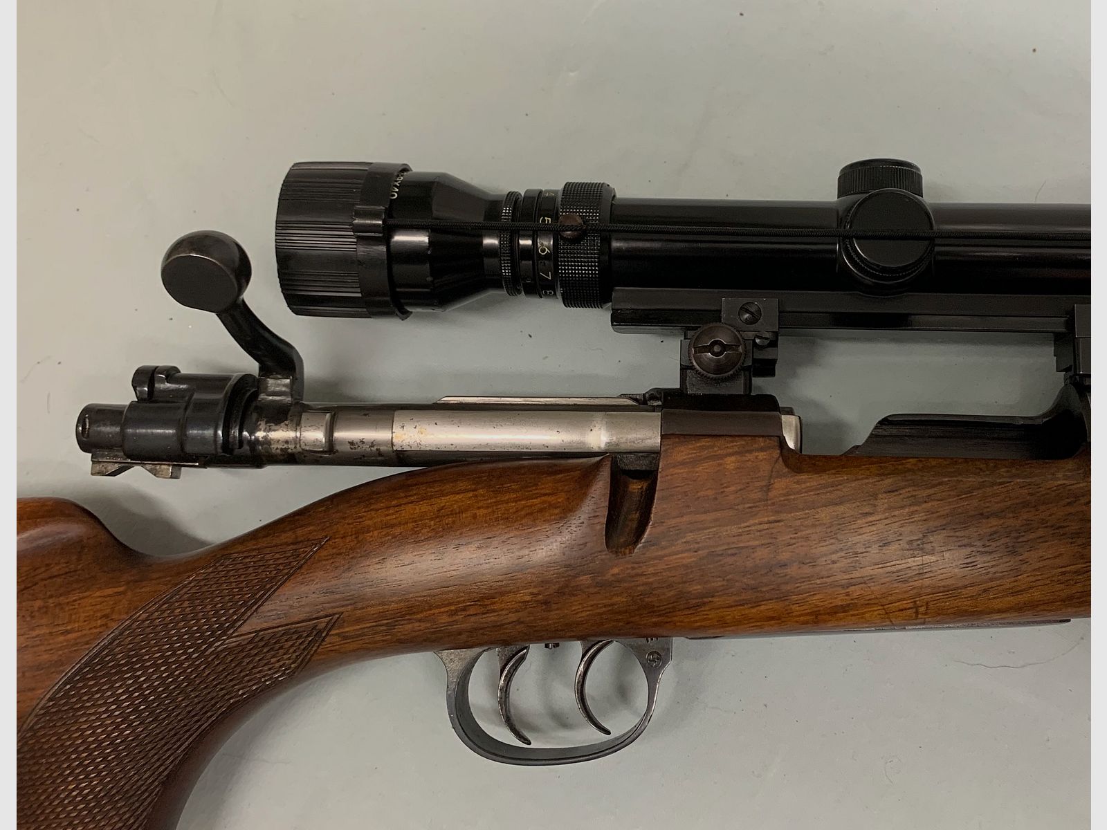 Repetierer - Voere 7x64 inkl. Montage und Optik tasco