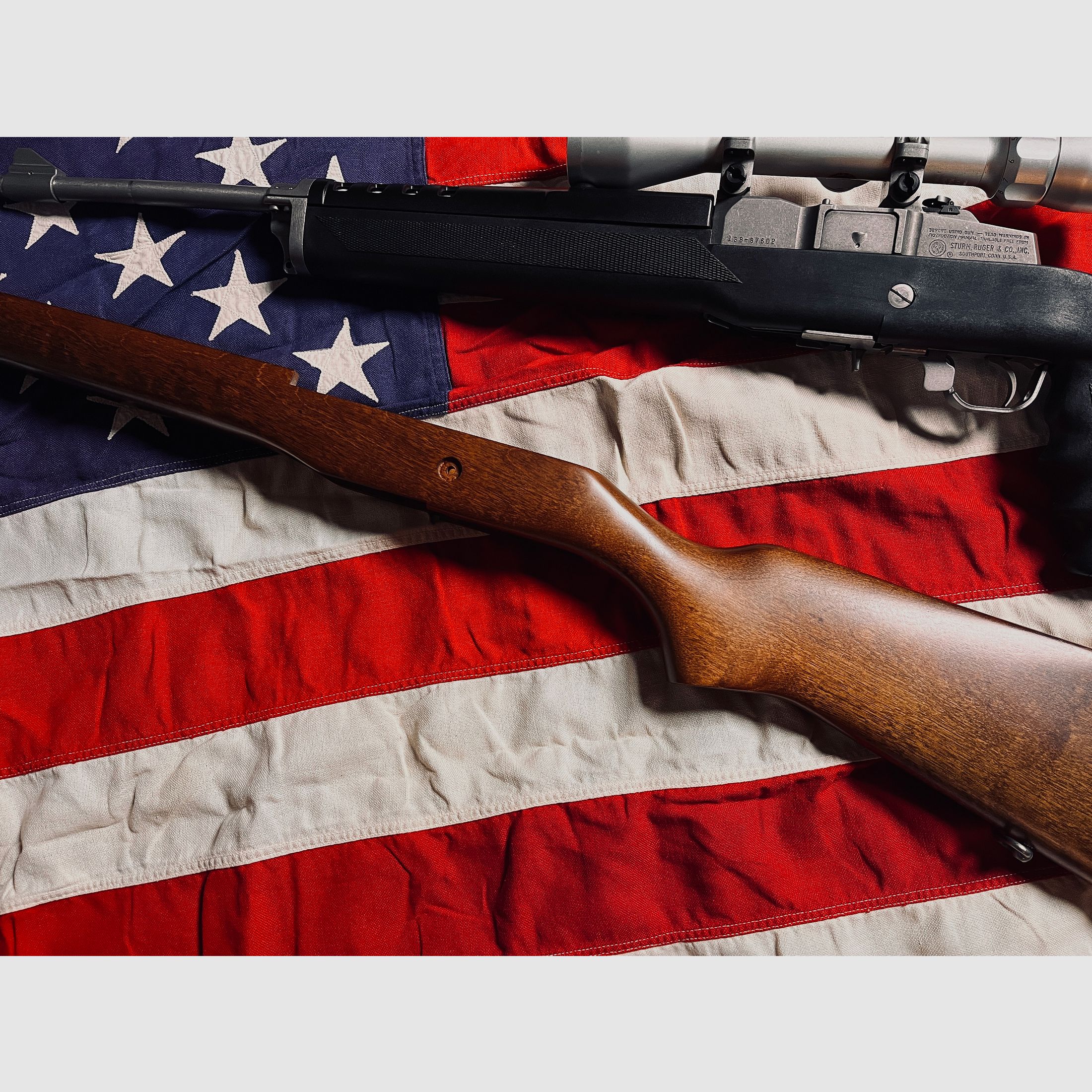 Ruger Mini 14 A-Team Variante Klappschaft + Holzschaft .223 Rem