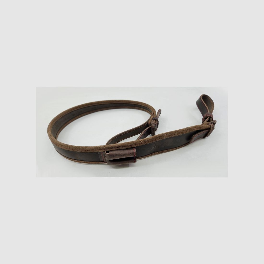 LEATHER SLING CUREA B.L.S. BROWN 30-50MM, image 1 of 2