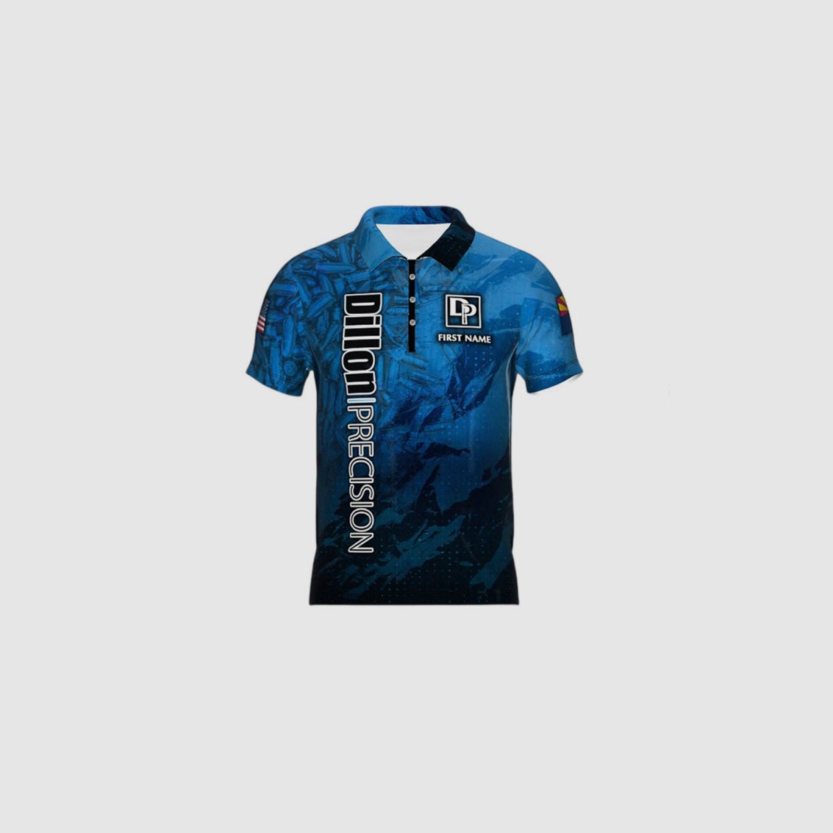 DED Dillon Precision Offizielles T-Shirt, Größe: M, Benutzerdefinierter Name: Kein Name, Kleidungstyp: Damen, Bild 1 von 3