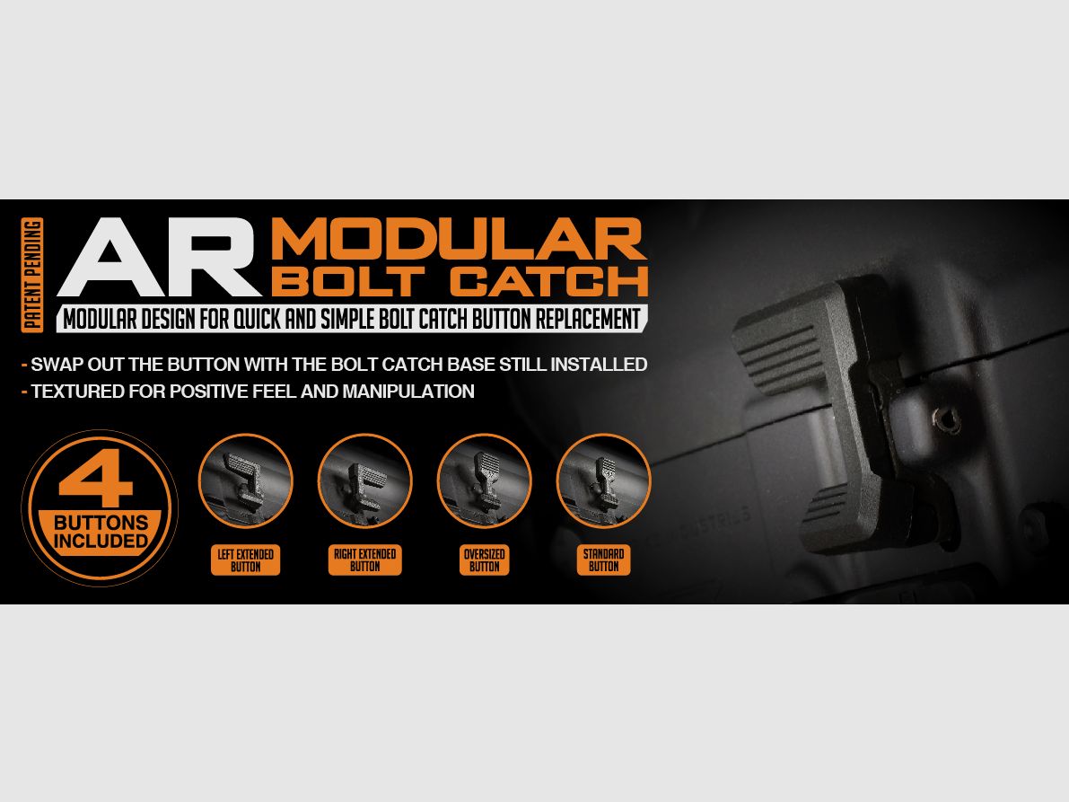 STRIKE INDUSTRIES AR Modular Bolt Catch, Bild 8 von 8