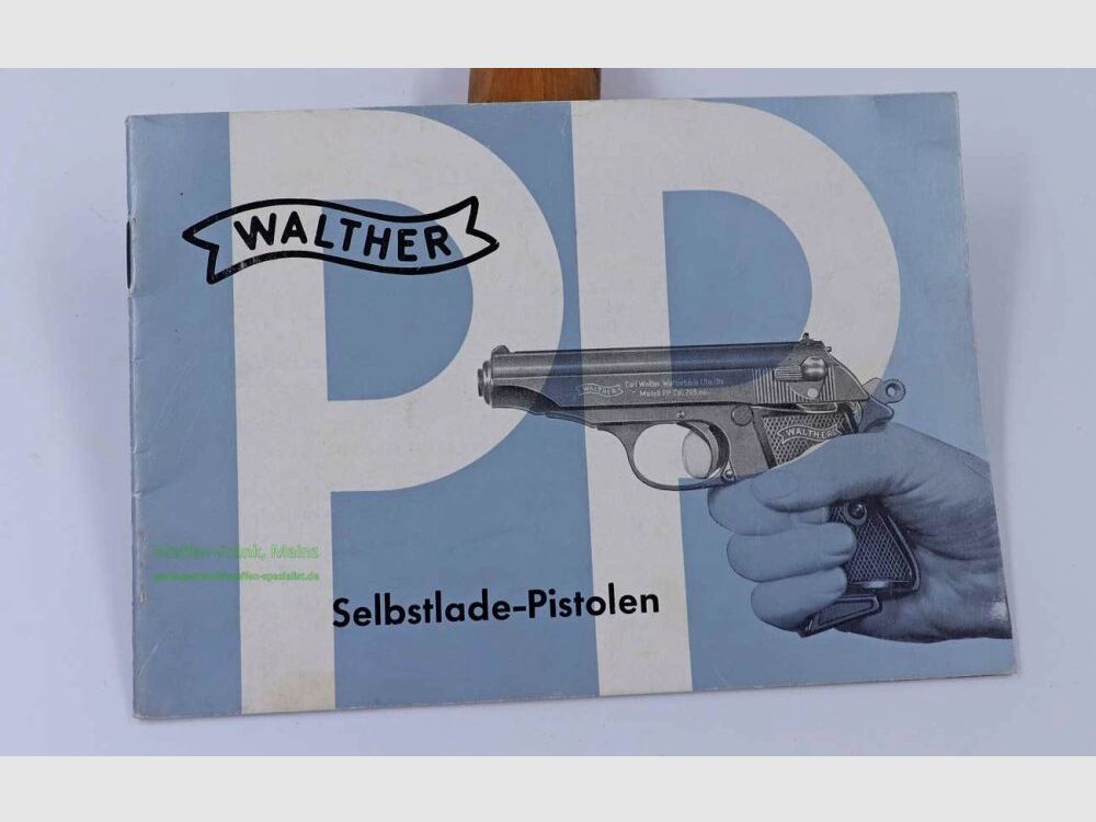 Walther - Ulm Mode d'emploi, Mod. PP original