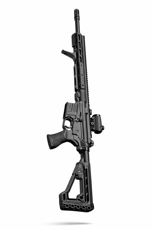 Alpha Precision AlphaEdge Pro M-LOK-kompatibler Aluminium-Vordergriff Schwarz #0093, Bild 5 von 5