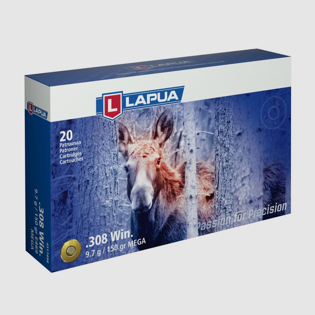 LAPUA .308 Win. Mega (9,7g)