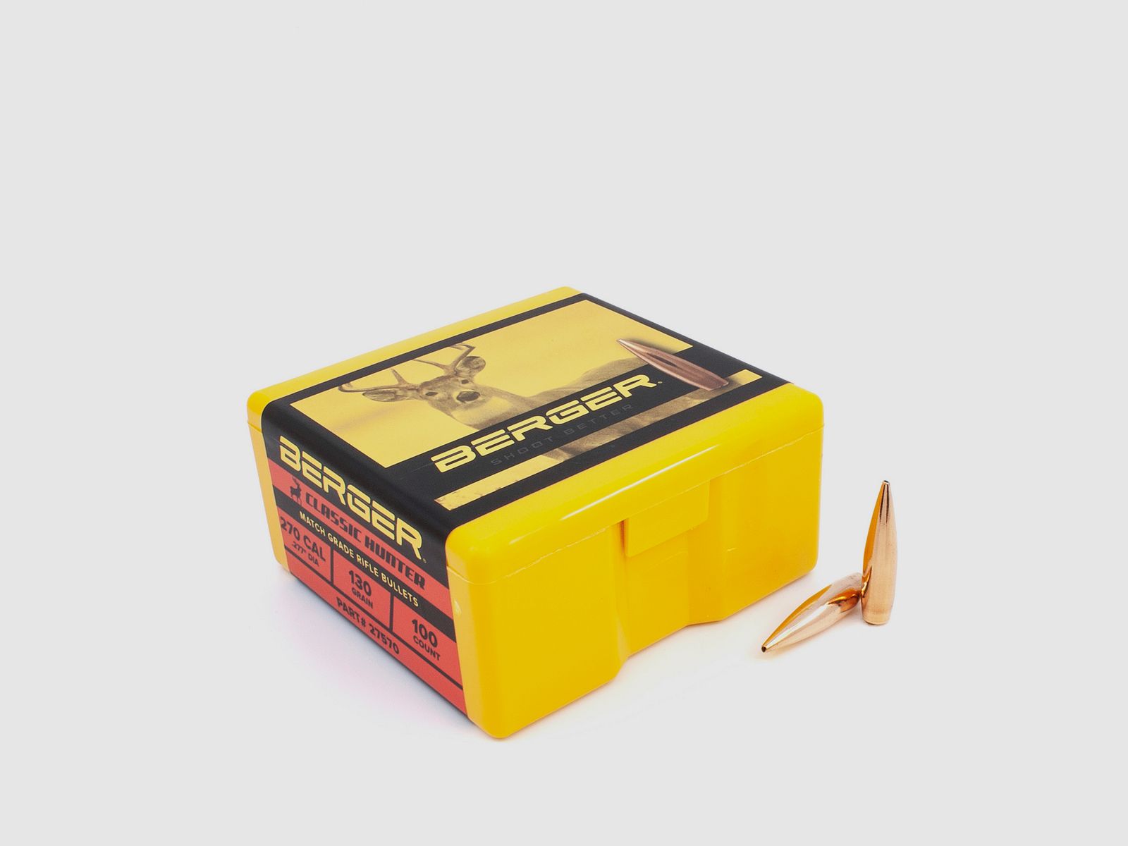 Berger Geschoss .270 Classic Hunter 130GR 100 Stück