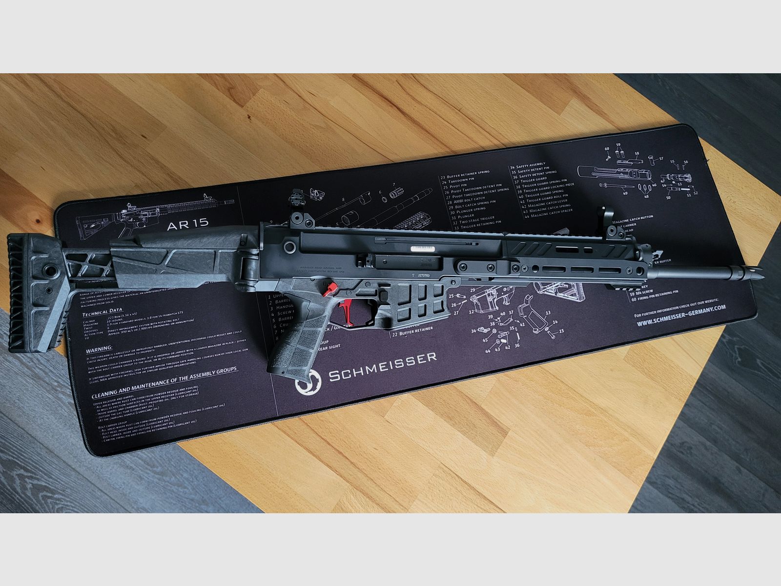 CZ Bren2 MS - .223 Remington semi-automatisch geweer + HB Industries tuning