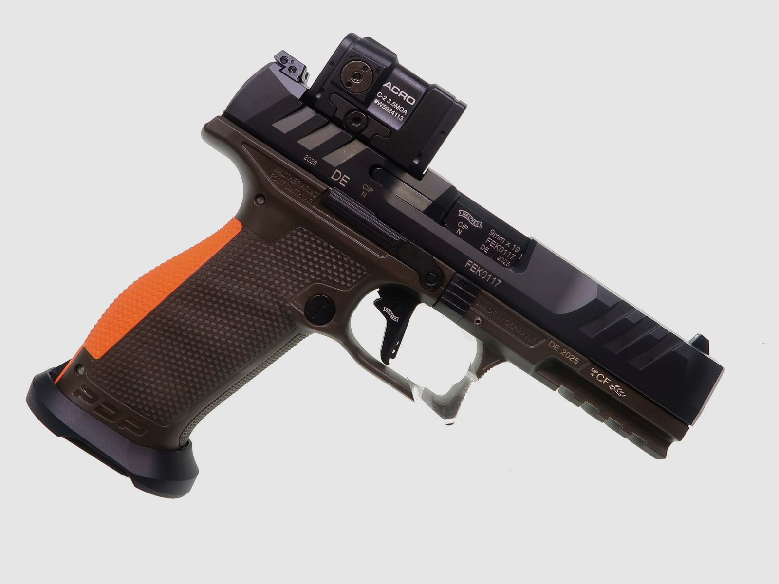 Walther PDP Full Size PRO 9mmPara Hunter 4,5 pouces