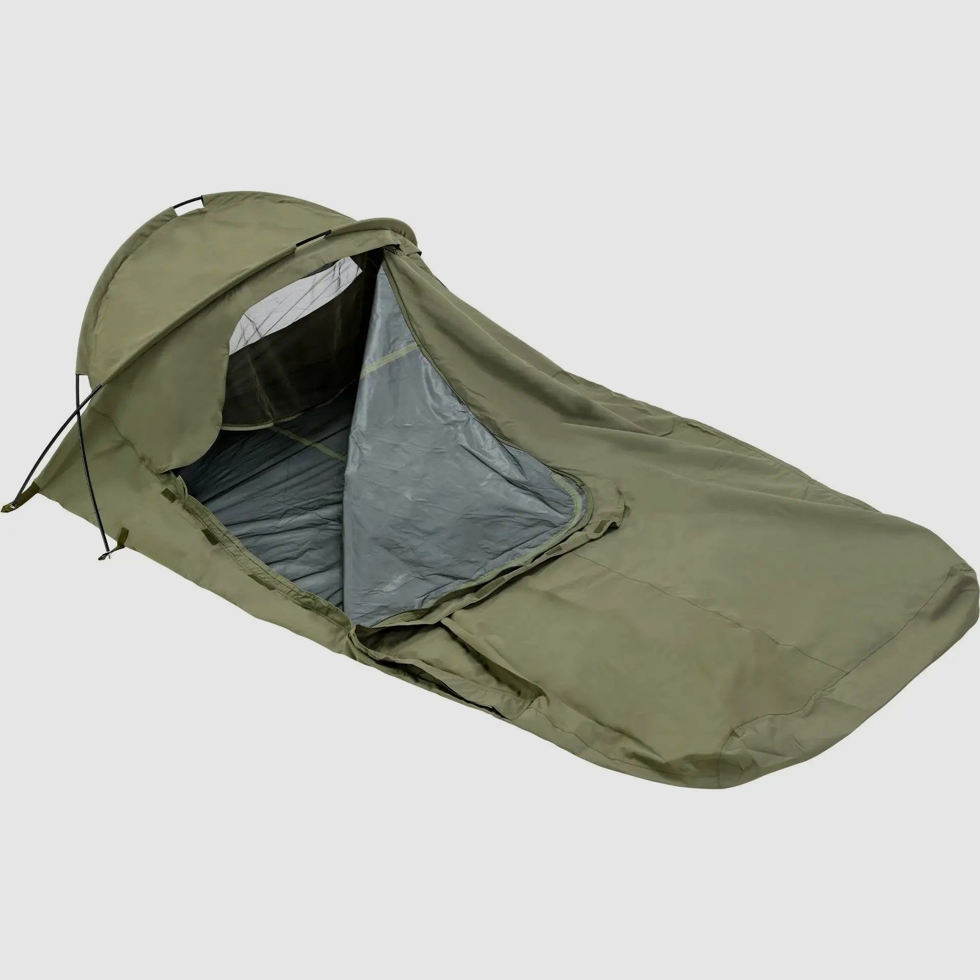 Defcon 5 Tenda Bivacco Double Bivi con Sacco di Compressione - Verde OD