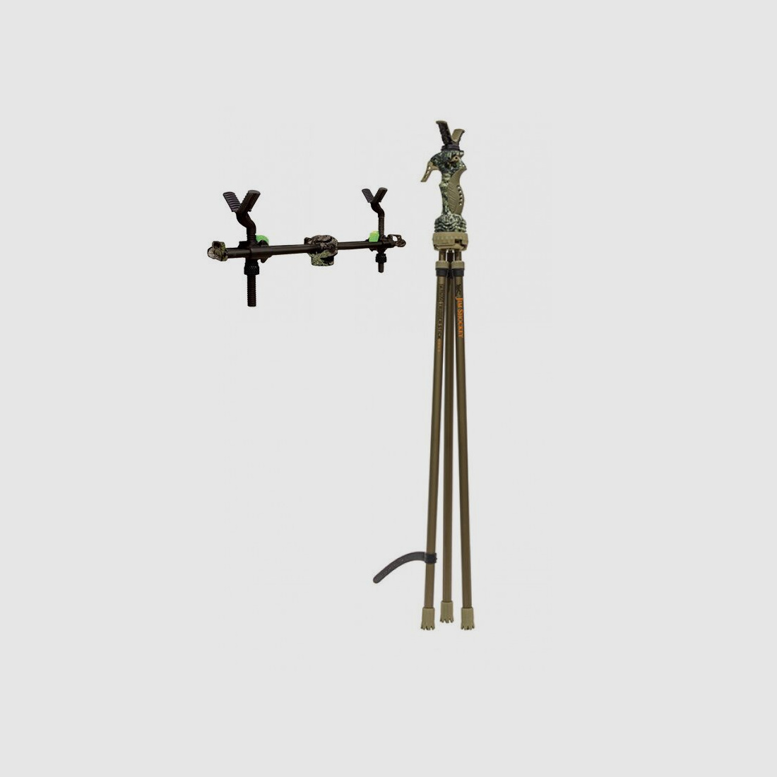 Primos Trigger Stick Jim Shockey Tall Tripod Gen. 3 inkl. 2 Point Gewehrauflage
