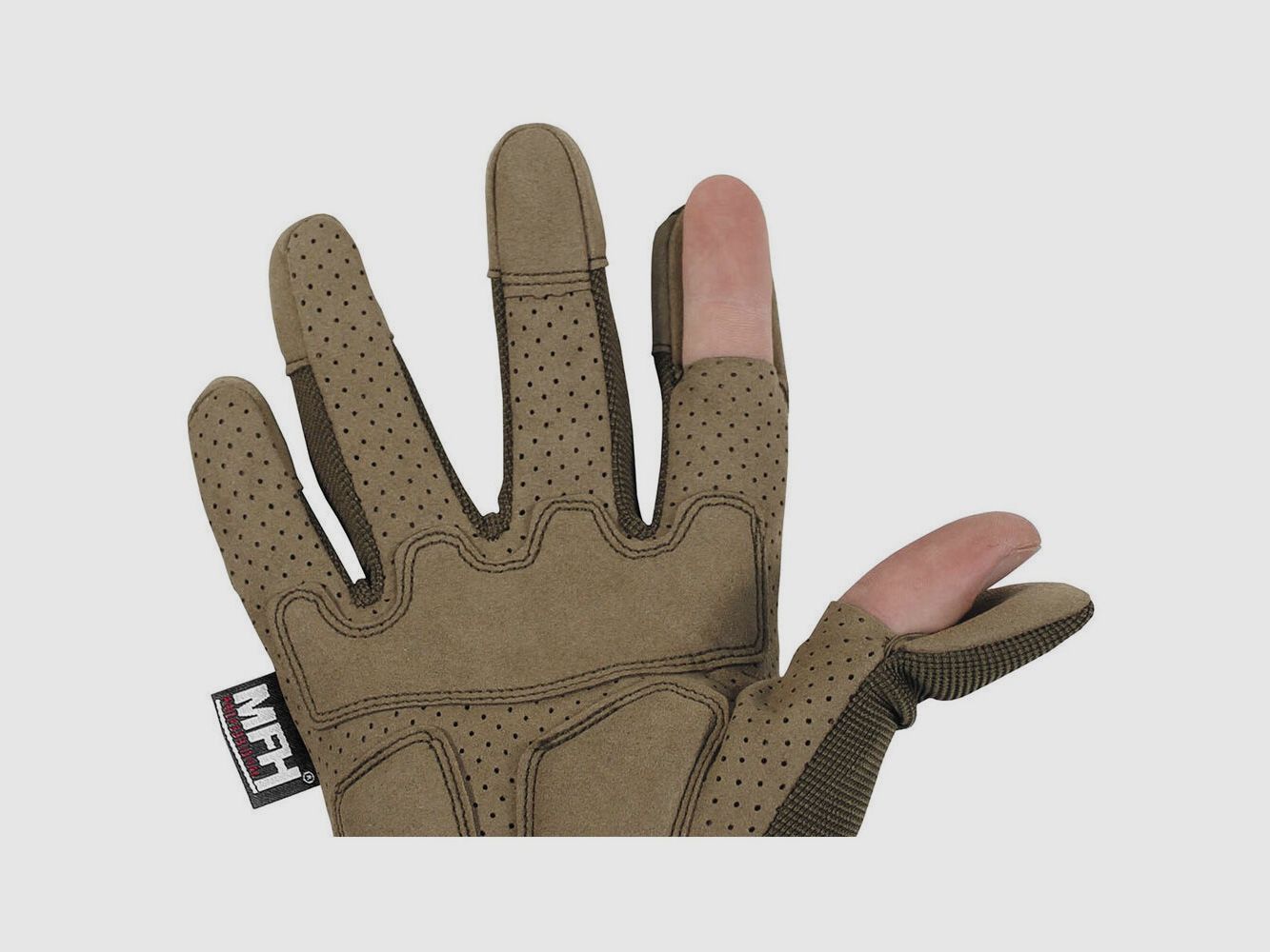 MFH Taktische Handschuhe Action Tan Gr. XL