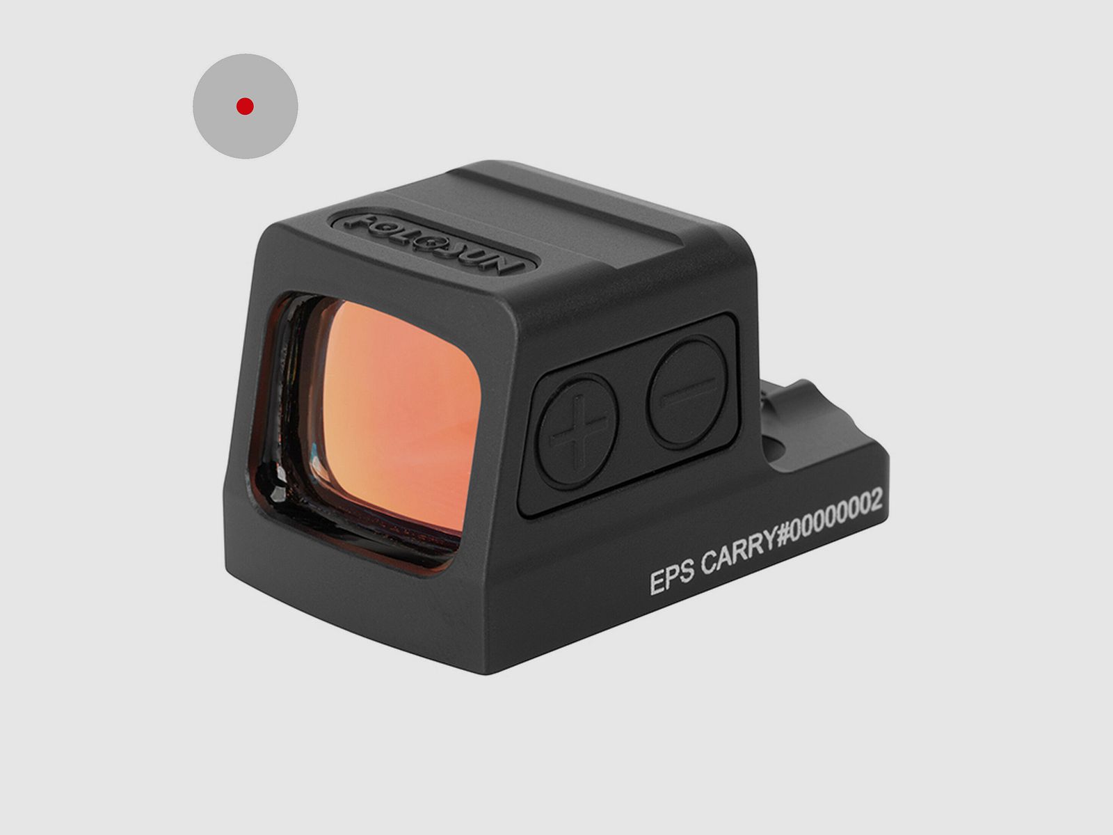 Holosun EPS Carry RD 2 Red Dot Reflexvisier Closed Emitter 2 MOA